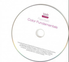 DVD interactive LONDA color Fundamentale pentru stilisti/frizerii in 3 limbi foto