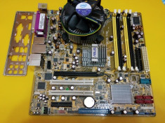 Placa De Baza Asus P5B VM+Core 2Duo E6420,2,13Ghz,4Mb Cache+Cooler Miez Cupru foto