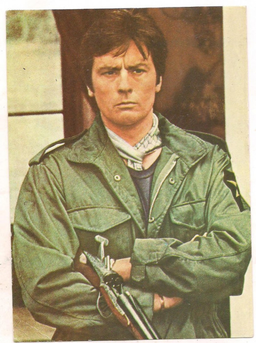 % carte postala (ilustrata ) -ACTORI-Alain Delon