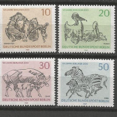 GERMANIA (BERLIN) 1969 – ANIMALE SI PASARI SALBATICE, serie nestampilata, B15