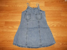 rochie de blugi pentru fete de 2-3 ani de la benetton foto