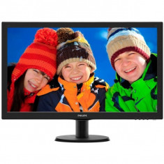 Monitor Philips V-line 273V5LHAB/00, 27&amp;#039;&amp;#039; LED FHD, DVI,HDMI, EPEAT Silver,ES 6.0 CADOU UN STICK DE MEMORIE USB 8GB foto