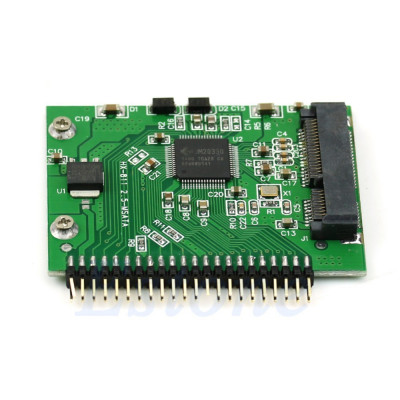 mSATA Mini PCI-E SSD la 2.5&amp;quot; inch 44Pin IDE foto