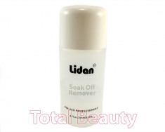 Soak Off Remover Lidan 120 ml - Lichid pentru indepartarea ojei si tipsurilor foto