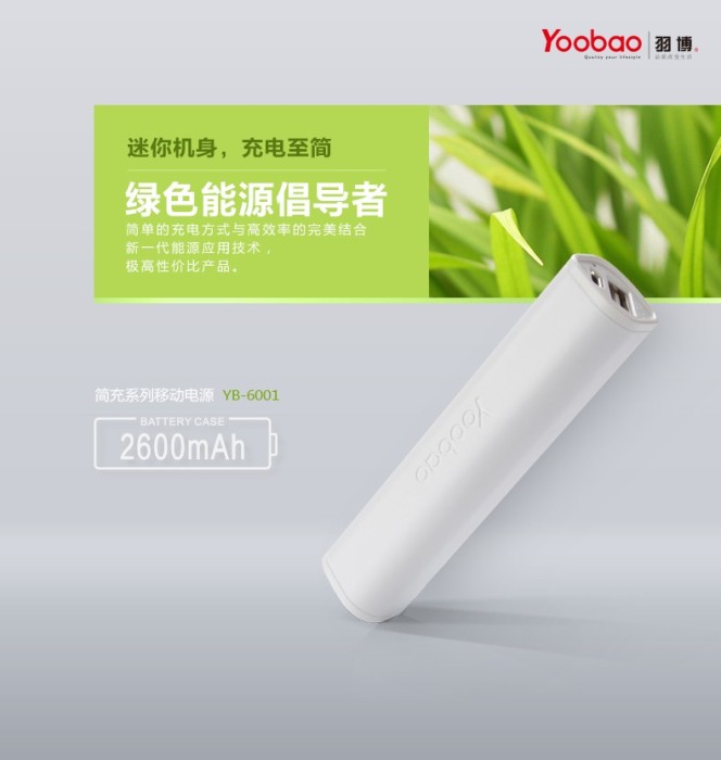 Baterie Externa Apple Samsung HTC LG SONY Huawei Nokia PSP 2600mAh by Yoobao foto mare Baterie Externa Apple Samsung HTC LG SONY Huawei Nokia PSP 2600mAh by Yoobao foto mare
