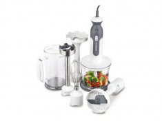 Blender multifunctional cu mixer vertical, cu o putere de 700w viteza variabila cu Turbo, lame din otel inoxidabil Kenwood HB724 Resigilat foto