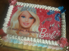 Vafa tort cu Barbie foto