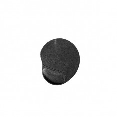 Mouse Pad gel cu wristpad confortabil, dimensiuni:260x220mm, grosime 3mm, Negru, GEMBIRD (MP-GEL-BLACK) foto