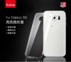 Husa Samsung Galaxy S6 G920F TPU Ultra Thin 0.3mm Transparenta + Folie by Yoobao foto