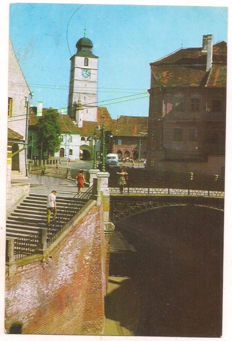 % carte postala (ilustrata ) -SIBIU