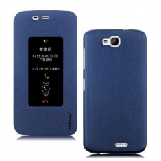 Husa Allview V1 VIPER i 4G S-VIEW Flip Case Blue foto