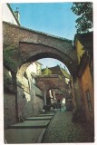 % carte postala (ilustrata ) -SIBIU-Pasajul scarilor