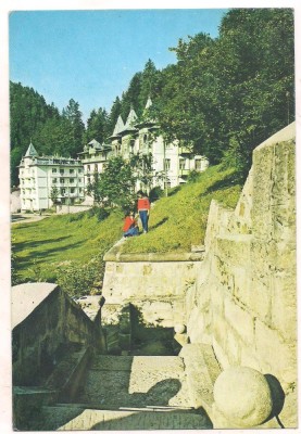 % carte postala (ilustrata ) -SLANIC MOLDOVA foto