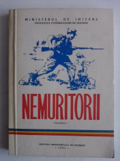 Nemuritorii/ vol1 /Asociatia Veteranilor de razboi / R5P1S foto