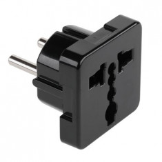 ADAPTOR PRIZA UK + UNIV. NEGRU foto