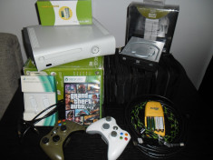 Consola Xbox360 Modata HDD 250Gb+2Controllere+100 Jocuri+GTA V+IHAS foto