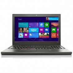 Laptop Lenovo ThinkPad T550 15.6 inch Full HD Intel i5-5200U 4GB DDR3 500GB+8GB SSHD Windows 7 Pro upgrade Windows 8.1 Pro foto