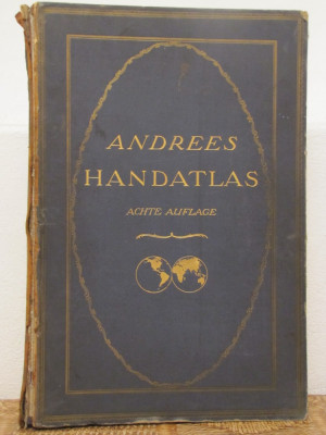 ANDREES HANDATLAS, AN 1930 foto
