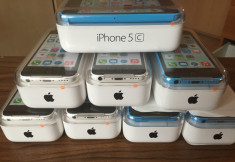 Apple iPhone 5C 8GB Albastru (Blue) retea Orange RO + Factura ?i Garantie 2 ani foto