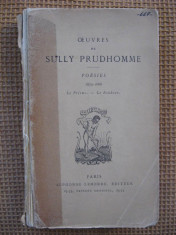 Sully Prudhomme - Poesies (in limba franceza) foto