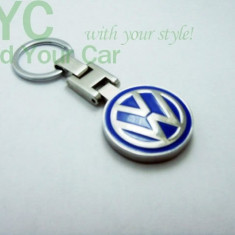 Breloc auto nou model logo VW VOLKSWAGEN + ambalaj cadou