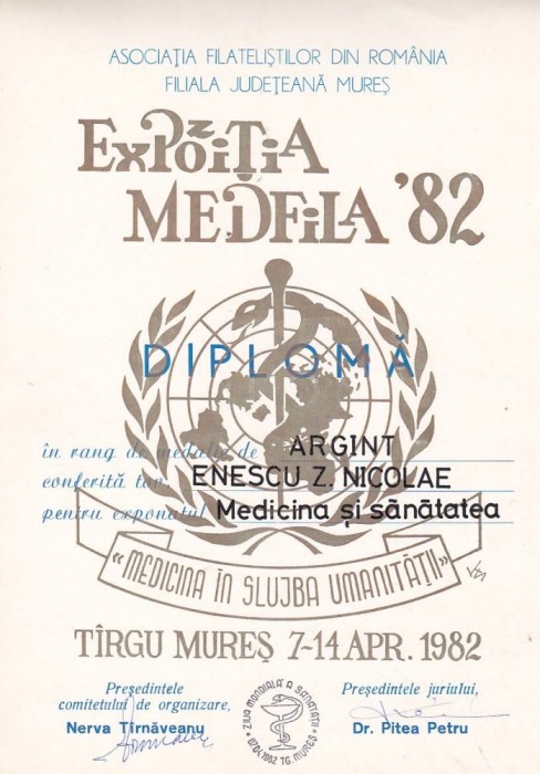 bnk div Expozitia Medfila `82 Targu Mures