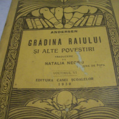 gradina raiului si alte povestiri-andersen-1930