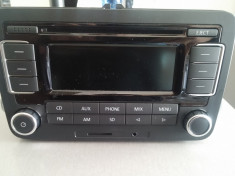 Unitate radio RCN 210 CD Mp3 SD Volkswagen(VW) Golf, Jetta,Passat original OEM foto