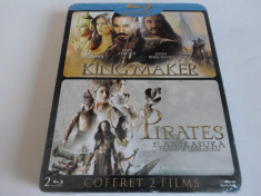 Pachet 2 filme Blu-Ray - KING MAKER , PIRATES DE LANGKASUKA - Nou,Sigilat foto