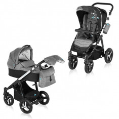 Carucior 2 in 1 Husky Black Baby Design foto