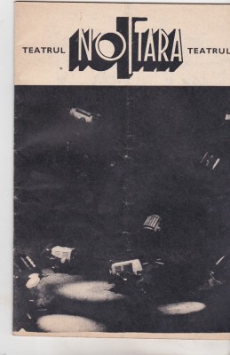 bnk div Program teatru - Teatrul Nottara stagiunea 1981-1982 foto