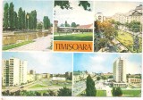 % carte postala (ilustrata ) -TIMISOARA-Stampila speciala, Circulata, Printata