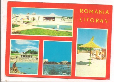 % carte postala (ilustrata) -LITORALUL foto