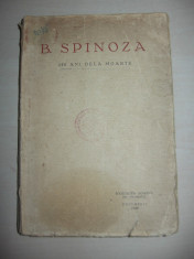 B.SPINOZA-250 ANI DE LA MOARTE- ETICA, 1930 foto