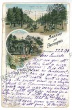 1409 - BUCURESTI, Church Stavreopoleos, Litho - old postcard - used - 1899, Circulata, Printata