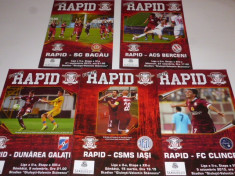 Lot 5 programe fotbal RAPID Bucuresti (sezonul 2013-2014) foto
