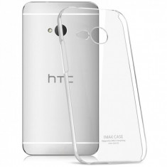 Husa Ultra Slim 0,3mm HTC One (M8) mini 2 transparenta TRANSPORT GRATUIT foto