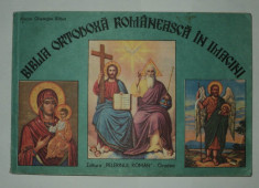 Biblia ortodoxa romaneasca in imagini - Gheorghe Babut - 1991- biblie ilustrata foto