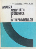 ANALIZA ACTIVITATII ECONOMICE A INTREPRINDERILOR - D. Rusu, A. Cuciureanu