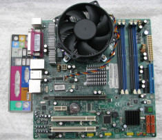 Kit Placa de baza socket 775, DDR2 + Procesor Intel Core2Duo E4400 foto