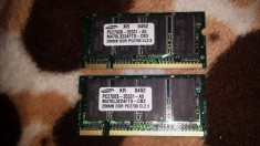 Memorie RAM laptop 512 DDR1(2x256) foto