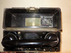 Telefon militar 1959 vechi Romanesc RS-70115 foto