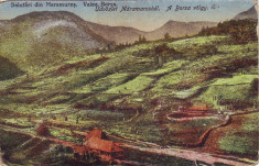 Ok-1432- Romania, Maramures carte postala necirculata 1918: Valea Borsa foto