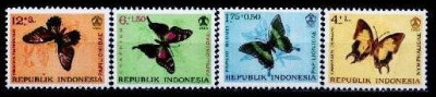 Indonezia 1963 - cat.nr.421-4 neuzat,perfecta stare foto