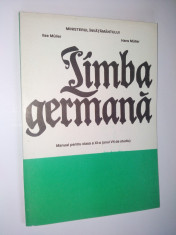 Limba Germana - manual pentru clasa a XI -a, anul VII de studiu, 1996 foto