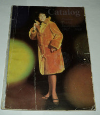 Catalog produse textile si incaltaminte 1967 album moda vechi retro Romania foto