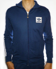 Bluza de Trening Adidas Bleumarin- bluza de trening slim fit CALITATE GARANTATA foto