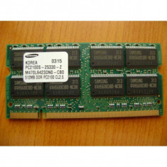 MEMORIE LAPTOP Samsung M470L6423DN0-CB0 512MB PC2100S-25330-Z PC2100 DDR1 foto