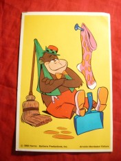 Ilustrata Felicitare- Personaj Desene Animate Hanna si Barbera