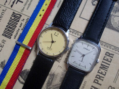 doua ceasuri de colectie OREX made in Romania, anii 80, functionale foto